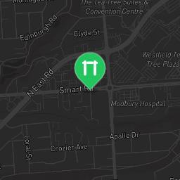 Map showing where Modbury - Calisthenics Equipment - Pierre Road is