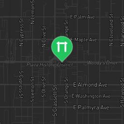 Map showing where Outdoor Gym Grijalva Park is