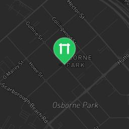 Map showing where Ninja Academy - Ninja Warrior Gym is