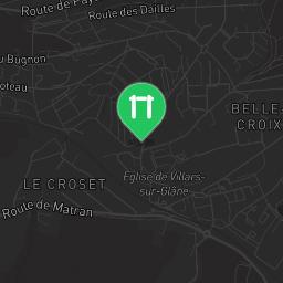 Map showing where Fitness parcours Romont is