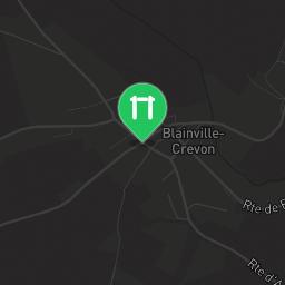 Map showing where Outdoor Fitness Blainville-Crevon is