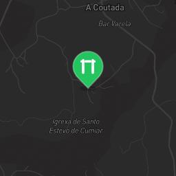 Map showing where Outdoor Gym Praça do Calvário is