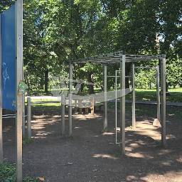 Map showing where Legnano - Outdoor Pull Up Bars - Parco Castello is