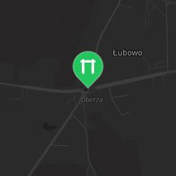 Map showing where Outdoor gym - Łubowo - Calisthenics workout is