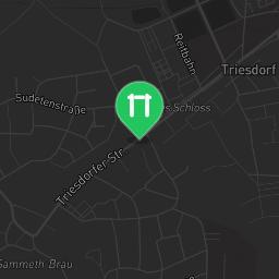 Map showing where Calisthenics Park Fittastic Fitnessparcour in Triesdorf is
