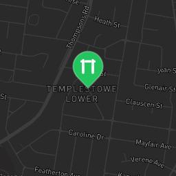 Map showing where Bodyweight gym - Melbourne - Calisthenics workout is