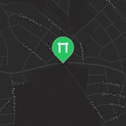 Map showing where Roztoky - Calisthenics Park - RVL 13 is