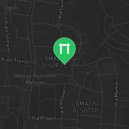 Map showing where Palestra all'aperto Lomazzo is
