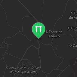 Map showing where Bodyweight workout - Tomiño - Calisthenics workout is