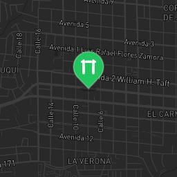 Map showing where Calisthenics Parque Los Angeles is