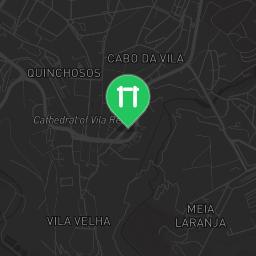 Map showing where Ribeira de Pena - Calisthenics Park is