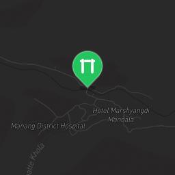Map showing where Outdoor Gym Chame is