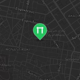 Map showing where Athens - Street Workout Gym - Fokianos Sports Park is