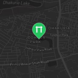 Map showing where Kolkata  - Outdoor Exercise Gym - Lions Safari Park is