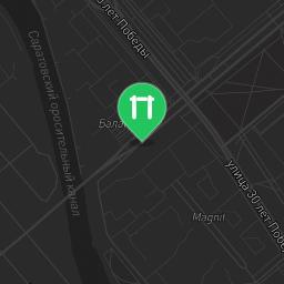 Map showing where Bodyweight workout - Balakovo - Calisthenics workout is