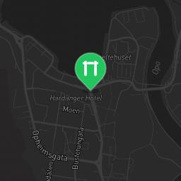 Map showing where Fitness park Odda is