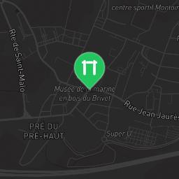 Map showing where Street workout Park Montoir de Bretagne is