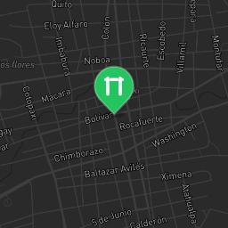 Map showing where Bodyweight gym - Jipijapa - Calisthenics workout is