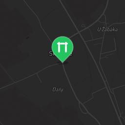 Map showing where Outdoor Fitness Skotnice is