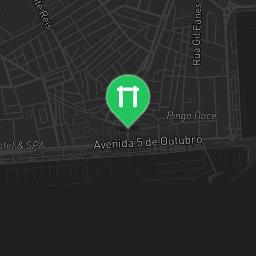 Map showing where Olhão - Street Workout Park is