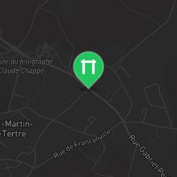 Map showing where Saint-Martin-du-Tertre - Outdoor Fitness Park - Les Bornes is