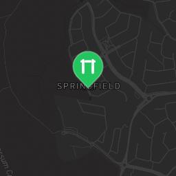 Map showing where Outdoor Fitness Bob Gibbs Park - Springfield is