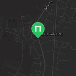 Map showing where Bodyweight gym - Saraphi - Calisthenics workout is