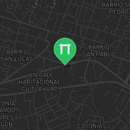 Map showing where Mexico City - Outdoor Exercise Gym - Parque Cuitláhuac is