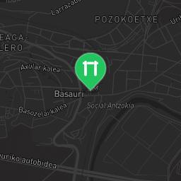 Map showing where Basauri - Outdoor Exercise Gym is