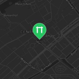 Map showing where Ninja Academy Den Haag is
