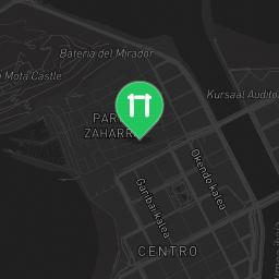 Map showing where Outdoor Gym San Sebastián is