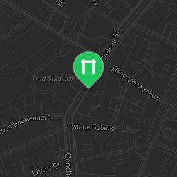 Map showing where Outdoor fitness training - Ulyanovsk - Calisthenics workout is