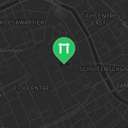 Map showing where Paddepoel Zuid - Skatepark Zonnelaan is
