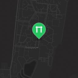 Map showing where Kursk - Exercise Stations - проспект А.Ф. Дериглазова is