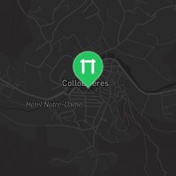 Map showing where Street Park Collob is
