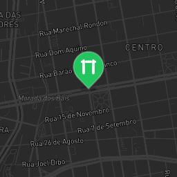 Map showing where Outdoor workoutOutdoor fitness - Campo Grande - Calisthenics workout is