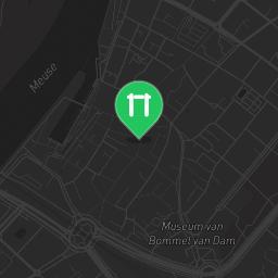 Map showing where Venlo - Trim Parcours / Trimbaan (Fitness Trail) Groote Heide is