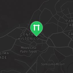 Map showing where Bodyweight training - Tiradentes - Calisthenics workout is