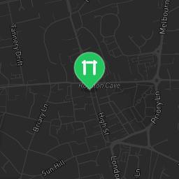 Map showing where Outdoor gym Priory Gardens is