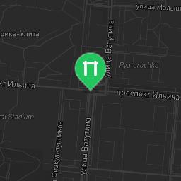 Map showing where Pervouralsk - Street Workout Park - 623103 is
