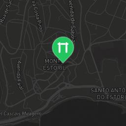 Map showing where Estoril - Outdoor Exercise Station - Praia das Moitas is