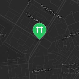 Map showing where Bodyweight gym - Novokuybyshevsk - Calisthenics workout is