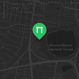 Map showing where Outdoor Fitness Managua is