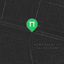 Map showing where Saint Petersburg - Street Workout Park - Ул Генерала Хрулева is