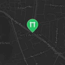 Map showing where Outdoor Gym Deane Park, Ruislip is