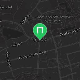 Map showing where Gdańsk - Calisthenics Park - Pachołek is