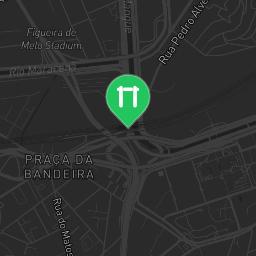 Map showing where Outdoor gym - Rio de Janeiro - Calisthenics workout is