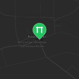 Map showing where Kołobrzeg - Calisthenics Park - Parku nadmorskim is