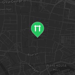 Map showing where Royal Park Road / Hyde Park Calisthenics Park, Burley, Leeds is