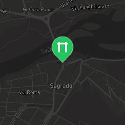 Map showing where Outdoor workout - Sagrado - Calisthenics workout is